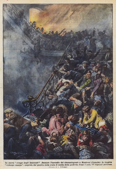 Den nya massakern på de oskyldiga av Achille Beltrame
