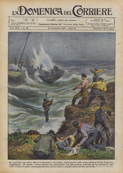 Linbanan som sparar av Achille Beltrame