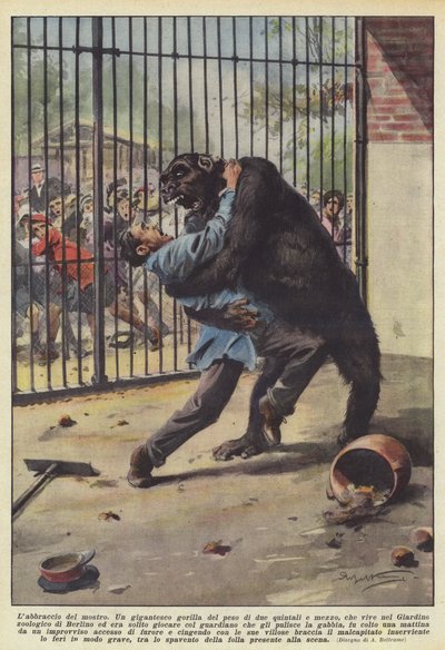 Monsters läpp av Achille Beltrame