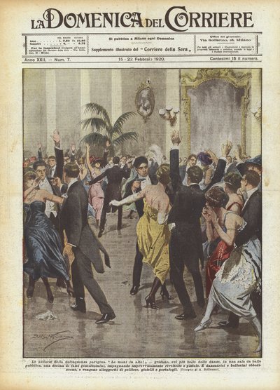 Den parisiska brottslighetens fräckhet av Achille Beltrame