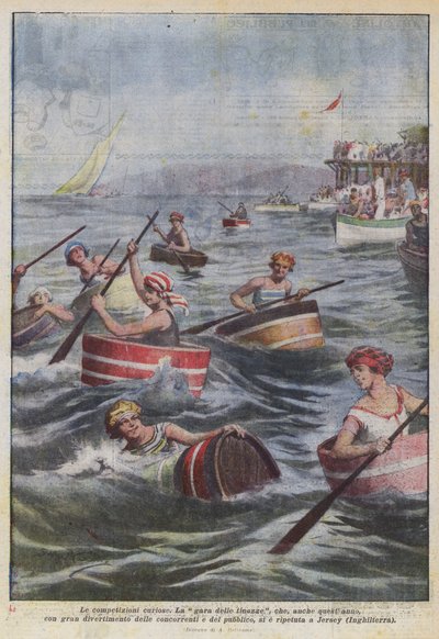 De nyfikna tävlingarna av Achille Beltrame