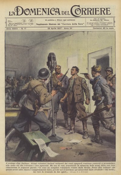 Italiensk dun leroism av Achille Beltrame