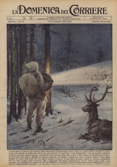 Fyrman i krig av Achille Beltrame