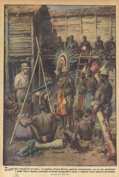 I headhunternas land av Achille Beltrame