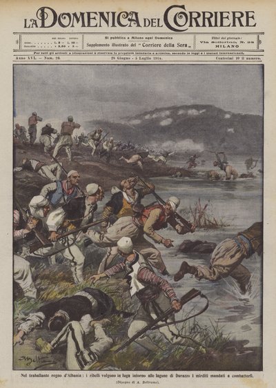 I det skakiga kungariket Albanien, flyr rebellerna runt Durres-lagunerna? av Achille Beltrame