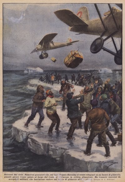 Hjälp från himlen av Achille Beltrame