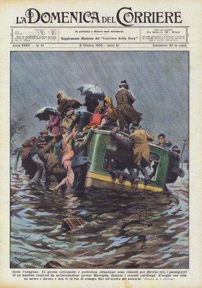 Under orkanen av Achille Beltrame