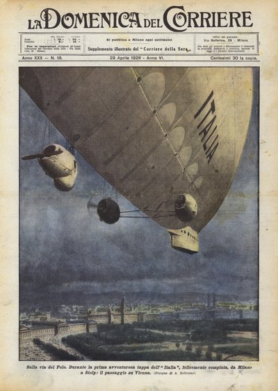 På Via del Polo av Achille Beltrame