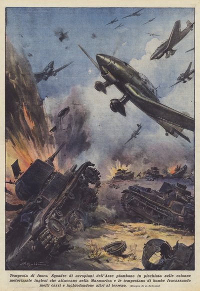 Eldstorm av Achille Beltrame