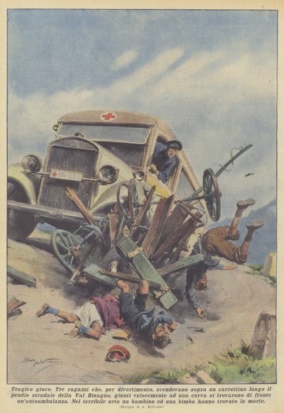 Tragiskt spel av Achille Beltrame
