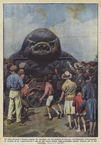 En idol av kött? av Achille Beltrame