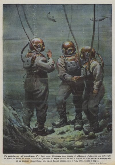 Ett amerikanskt bröllop av Achille Beltrame