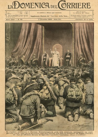Ett unikt mottagande i Vatikanen av Achille Beltrame