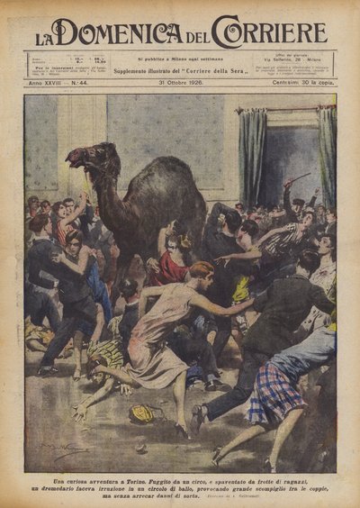 Ett märkligt äventyr i Turin av Achille Beltrame