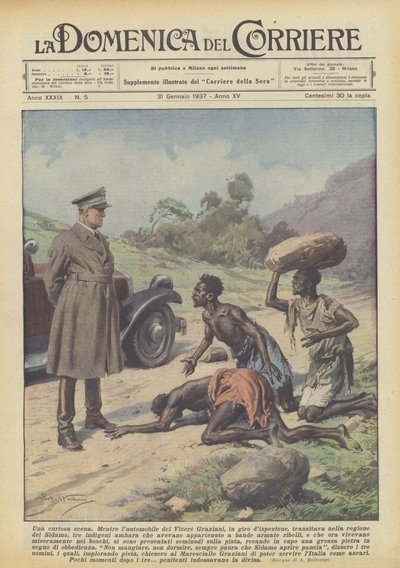 En märklig scen av Achille Beltrame