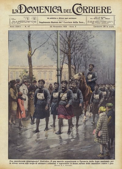En extravagant maskerad? av Achille Beltrame