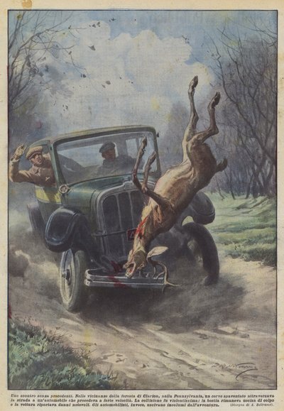 En aldrig tidigare skådad sammandrabbning av Achille Beltrame