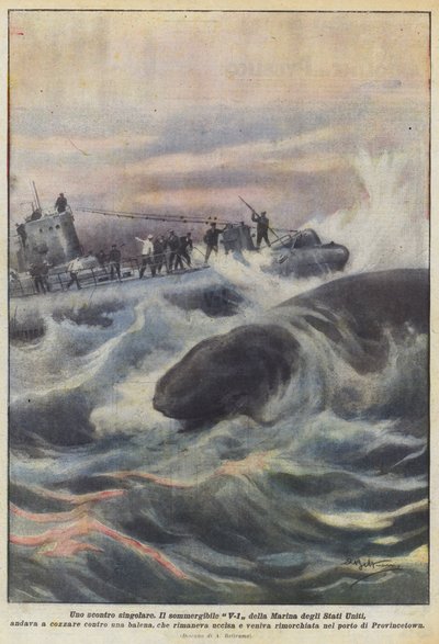 En unik sammandrabbning av Achille Beltrame