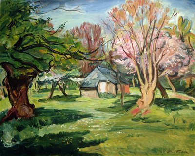 Hus på en äng av Achille Emile Othon Friesz