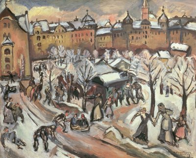 ミュンヘンの雪 av Achille Emile Othon Friesz