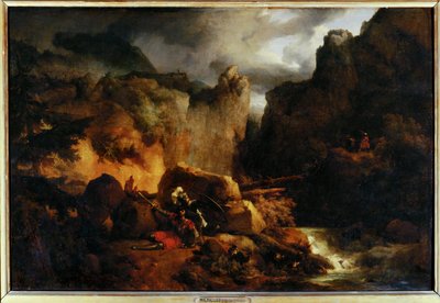 Landskap. Rolands död 778 - Landskap. Rolands död år 778 ... av Achille Etna Michallon
