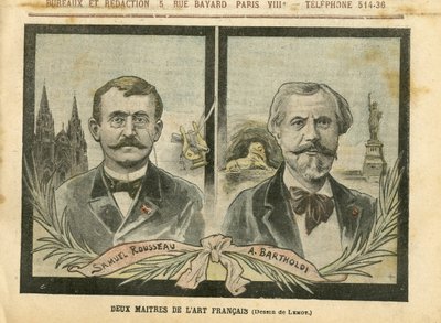 Illustration av Achille Lemot (1846-1909) i Le Pelerin av Achille Lemot