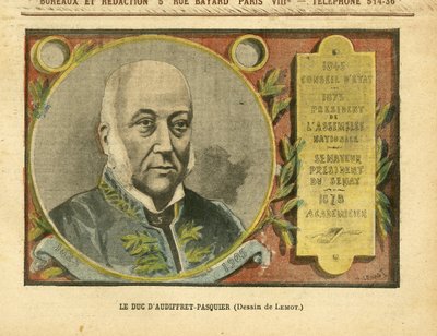 Illustration av Achille Lemot (1846-1909) i Le Pelerin av Achille Lemot