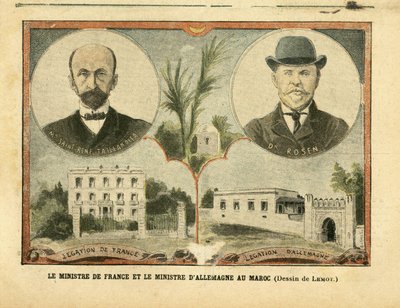 Illustration av Achille Lemot (1846-1909) i Le Pelerin av Achille Lemot