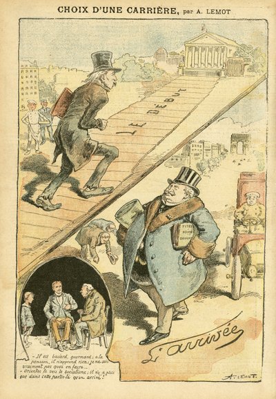 Illustration av Achille Lemot (1846-1909) i Le Pelerin av Achille Lemot