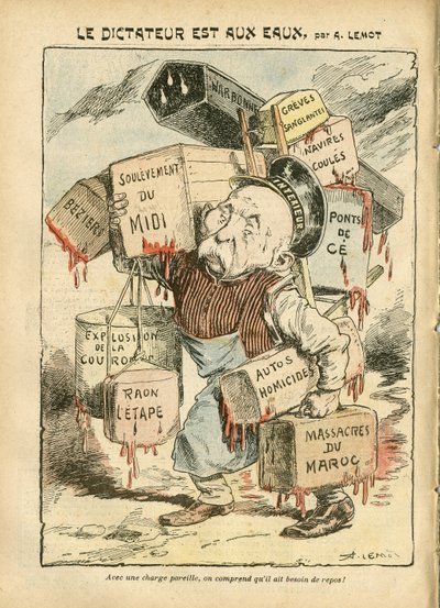 Illustration av Achille Lemot (1846-1909) i Le Pelerin av Achille Lemot