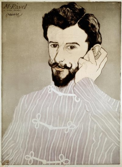 Maurice Ravel av Achille Ouvré