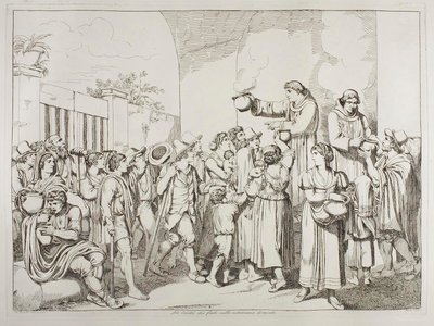 Munkarnas allmosor av Achille Pinelli