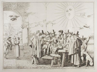 Pasatella-spelet av Achille Pinelli