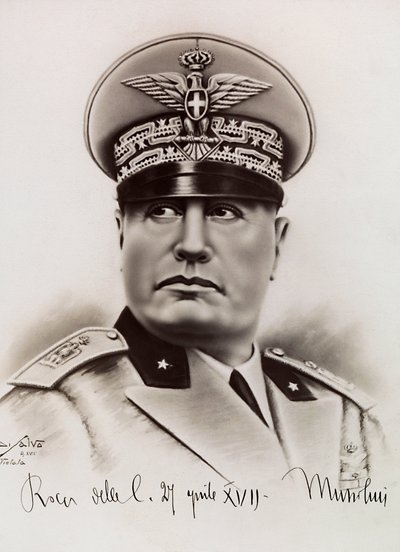 Benito Mussolini, 27041931 av Achille Villani