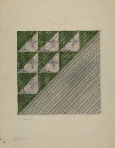 Quiltblock av Ada Barnes