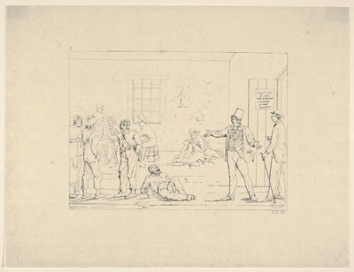 Att köpa en ersättare i norr under kriget från Confederate War Etchings, 1861-63. av Adalbert John Volck