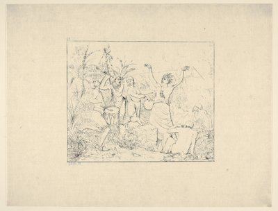 Befria svarta människor i Hayti från Confederate War Etchings, 1861-63. av Adalbert John Volck