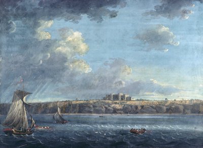 Highcliffe, nära Christchurch, från havet av Adam Callander