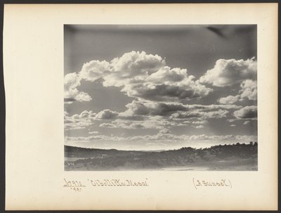 Cibollitta Mesa. (En solnedgång.) av Adam Clark “A. C.” Vroman