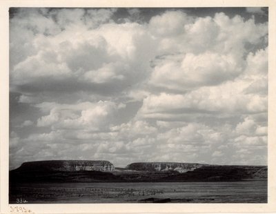 Runt Zuni, från nordost om Pueblo "99" av Adam Clark Vroman