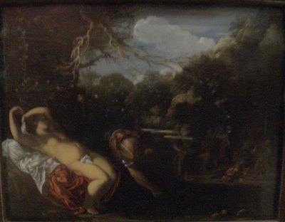 Apollo och Coronis av Adam Elsheimer