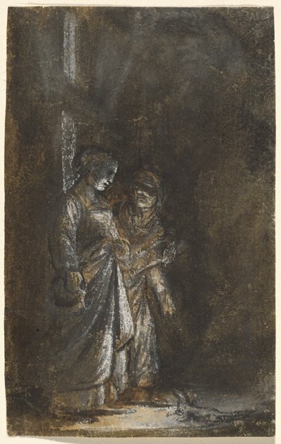 Ceres förvandlar Stellio till en ödla av Adam Elsheimer