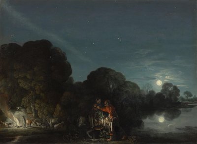 Flykten till Egypten av Adam Elsheimer