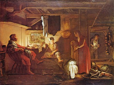 Jupiter och Mercury hos Philemon och Baucis Jupiter och Mercury hos Philemon och Baucis av Adam Elsheimer