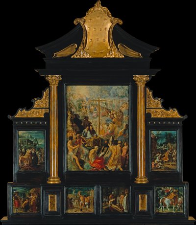 Altartavlan med det heliga korset av Adam Elsheimer