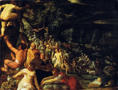 Syndafloden av Adam Elsheimer