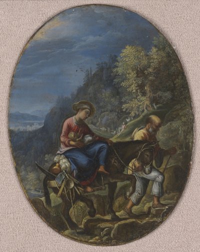 Flykten till Egypten av Adam Elsheimer