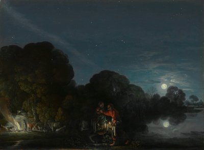 Flykten till Egypten av Adam Elsheimer
