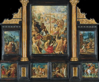 Frankfurts altartavla för det sanna korsets upphöjelse av Adam Elsheimer