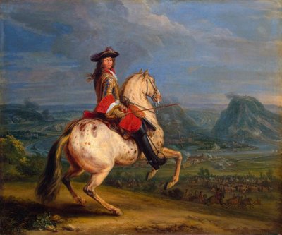 Ludvig XIV vid intagandet av Besançon